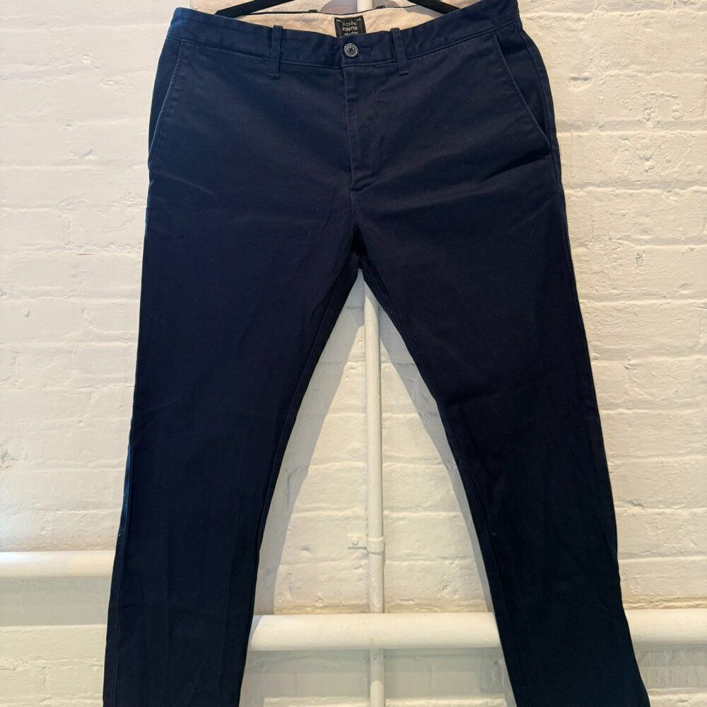 J. Crew Navy Stretch Chino Pants W 31 / 32